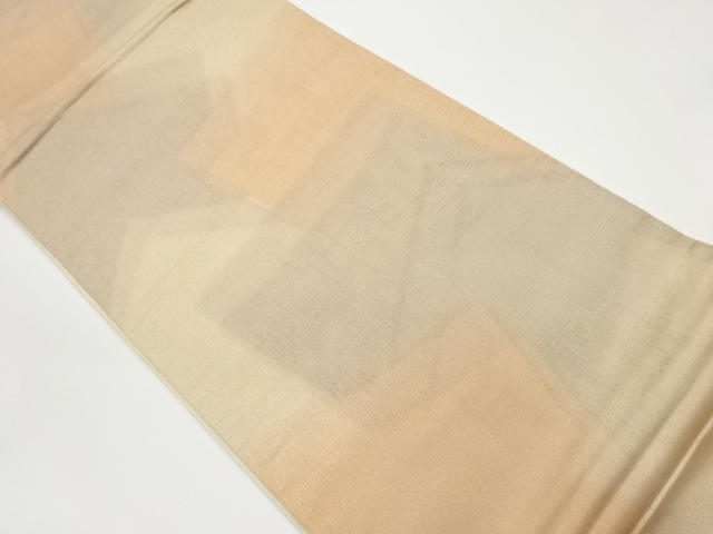 色紙模様織出し暈し全通袋帯